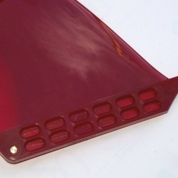 Плавник RED PADDLE червоний еластичний "US" Plastic Fin 8" (US Box), з кріпленням
