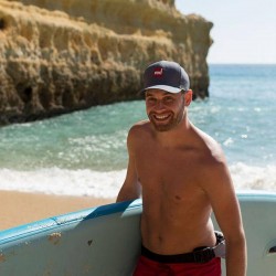 Кепка для гребли и занятий спортом RED ORIGINAL PADDLE CAP цвет NAVY 