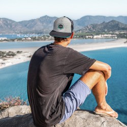 Кепка Aztron Hex grey logo cap