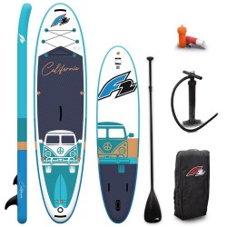 Дошка SUP надувна F2 California HFT 11.6 Blue