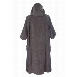 Пончо-рушник для переодягання на пляжі RED ORIGINAL CHANGE ROBE Grey